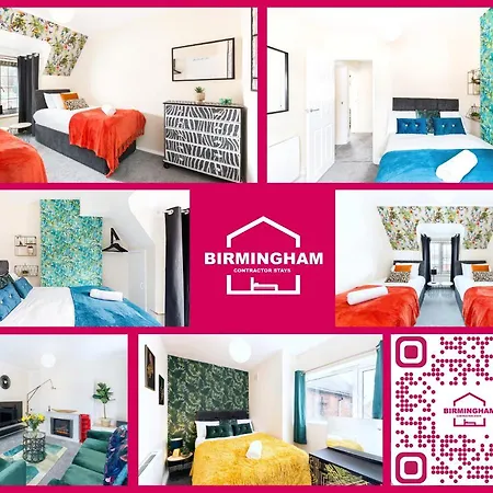 Apartment Contractor Flexible And Long Stays In Coleshill B46-3 Bedrooms With 4 Separate Beds *